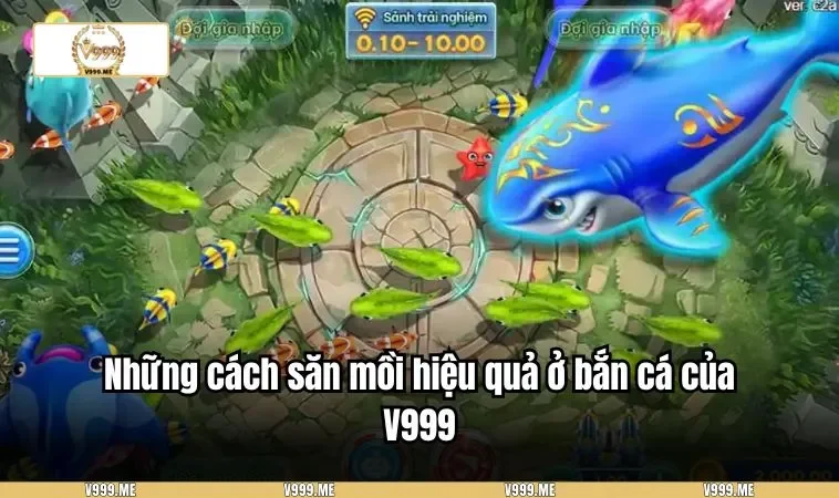 Bắn Cá V999 3444 Những cách săn mồi hiệu quả ở bắn cá của V999